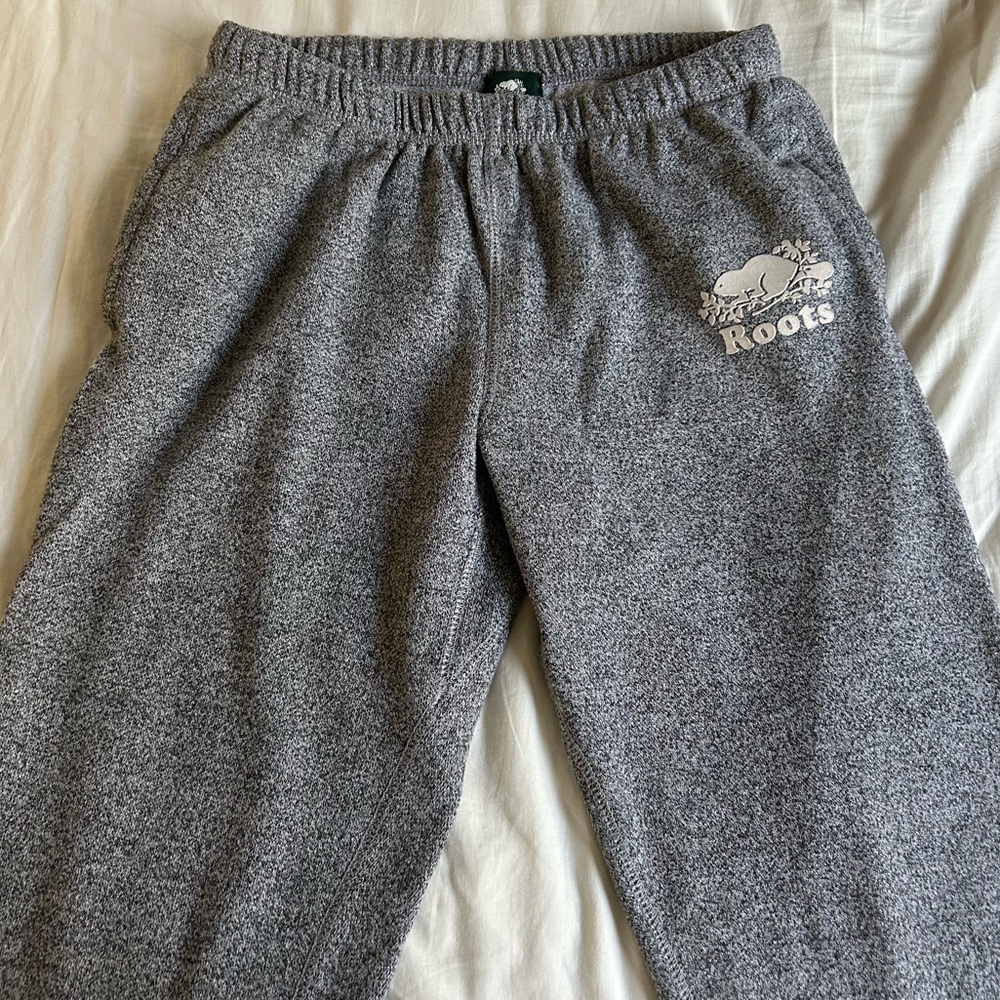 Roots salt and pepper sweatpants